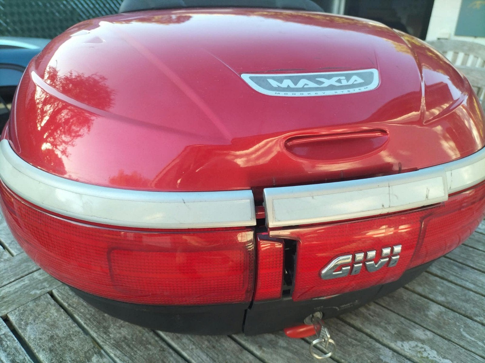 GIVI Maxia Topkoffer (Monokey) – Inclusief universele plaat, Motoren, Ophalen