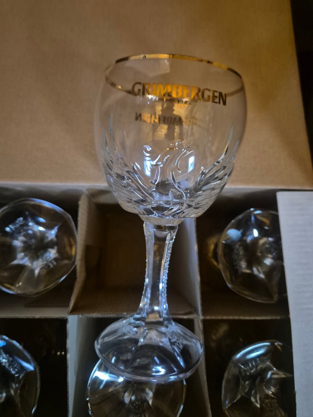 Grimbergen proefglas, Ophalen of Verzenden, Bierglas