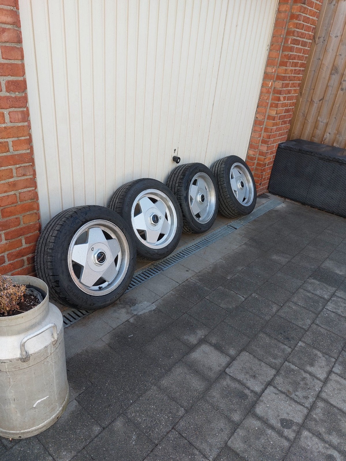 BORBET VELGEN, Ophalen, Gebruikt, 15 inch, Band(en)