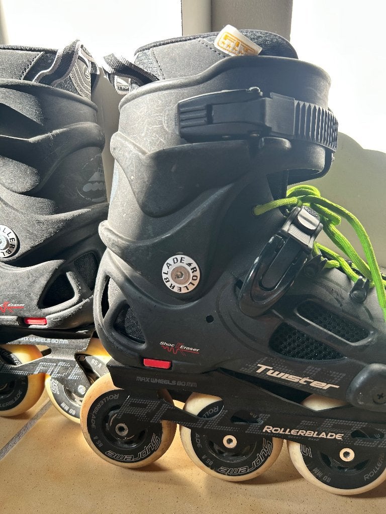 Rollerblade Twister 80 inline skates - maat 42,5, Sport en Fitness, Skeelers, Gebruikt, Dames, Inline skates 4 wielen, Ophalen