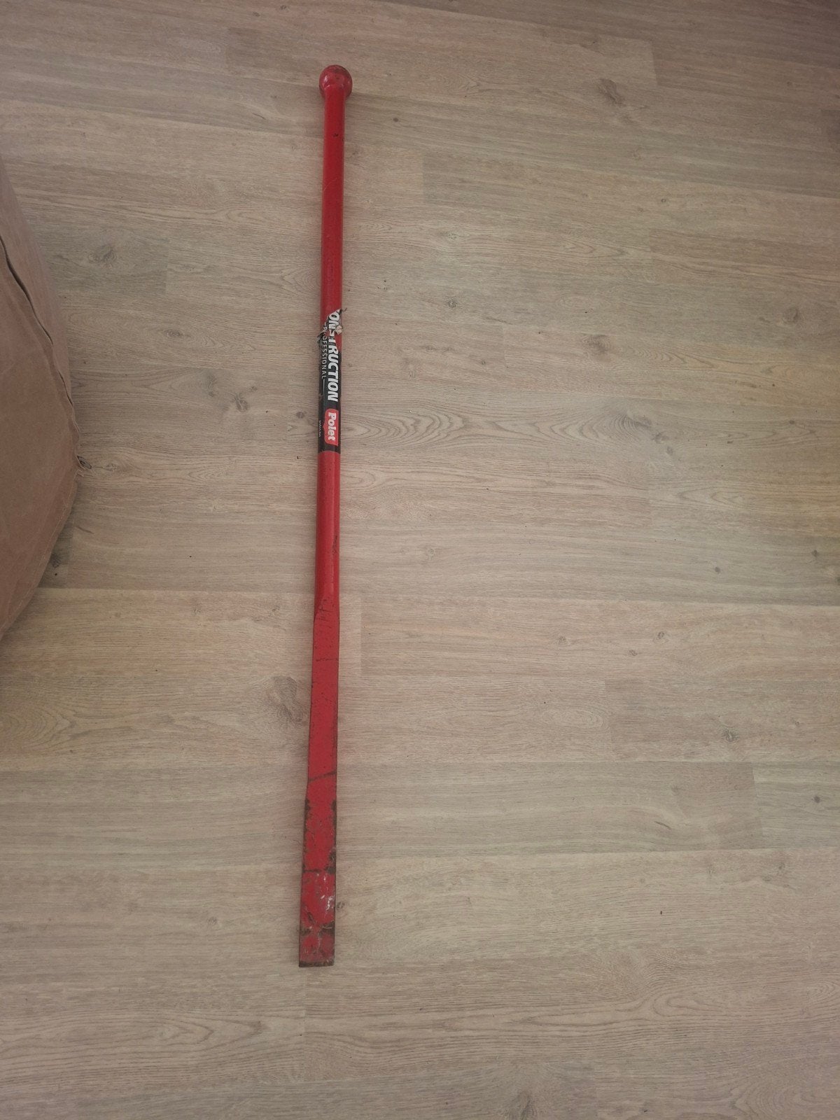 barre à mine, Enlèvement