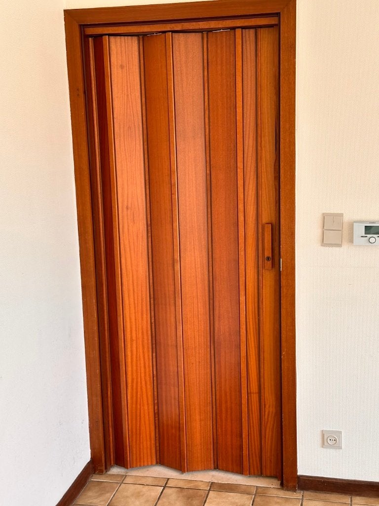 Houten Vouwdeur, Doe-het-zelf en Bouw, Ophalen, Gebruikt, 80 tot 100 cm, Binnendeur