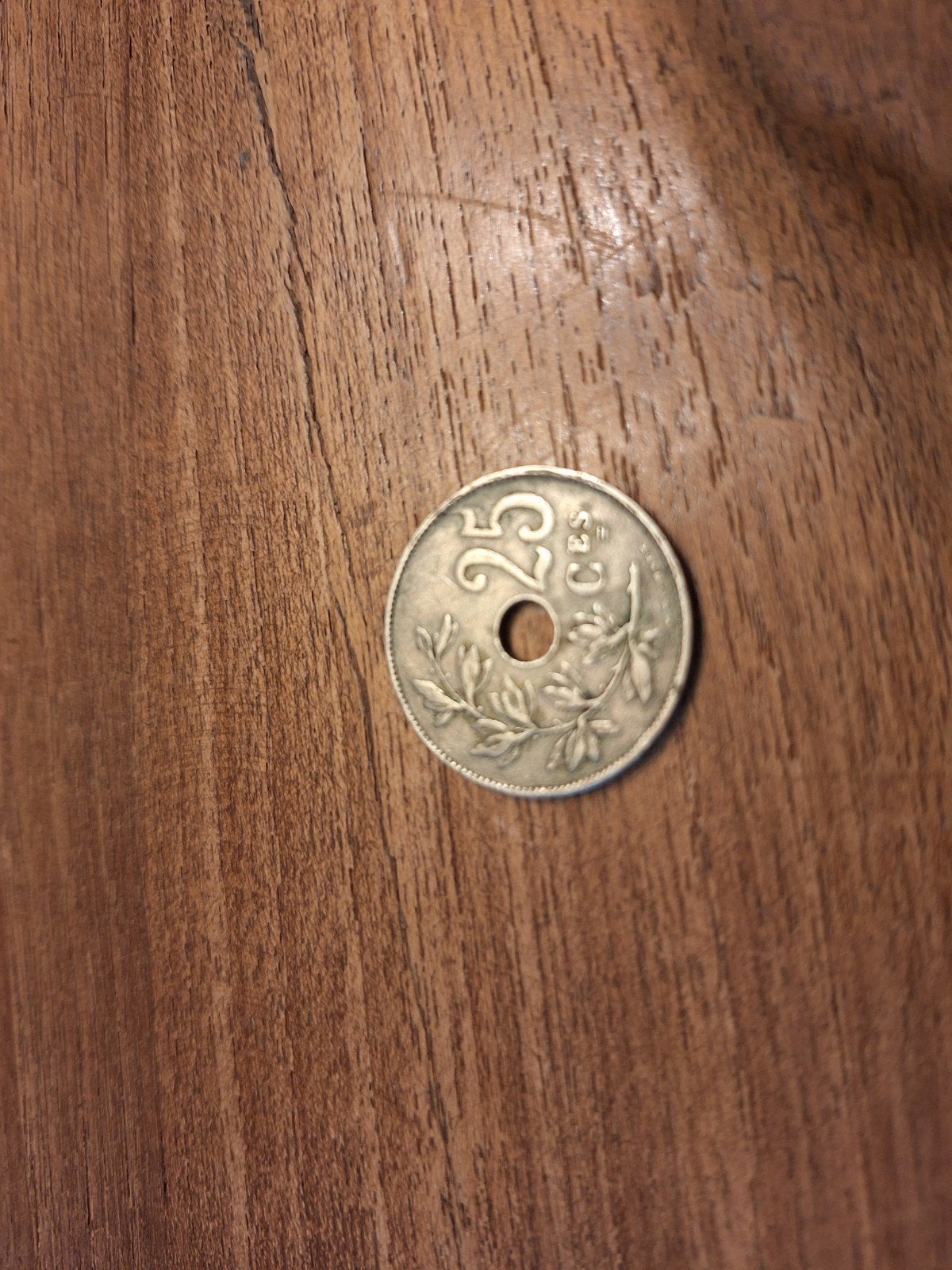 25 centimen Albert 1, Timbres & Monnaies, Enlèvement