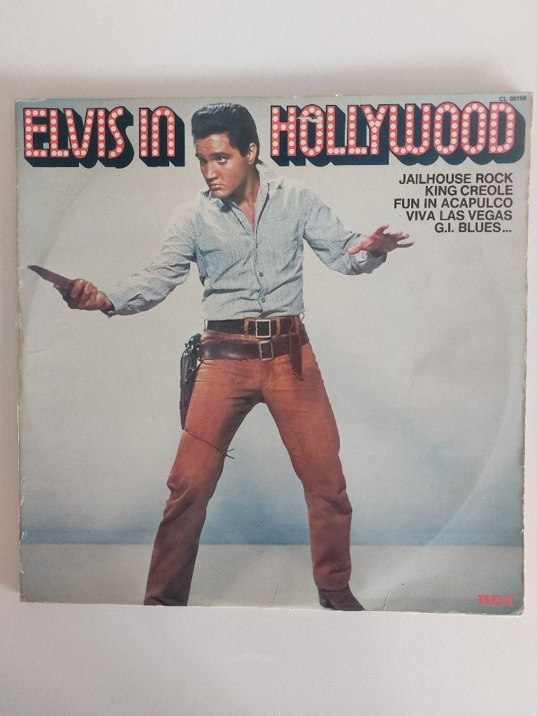 Elvis Presley - Elvis In Hollywood (1976 - Dubbel Lp), LP, Gebruikt, Originele persing, Ophalen of Verzenden