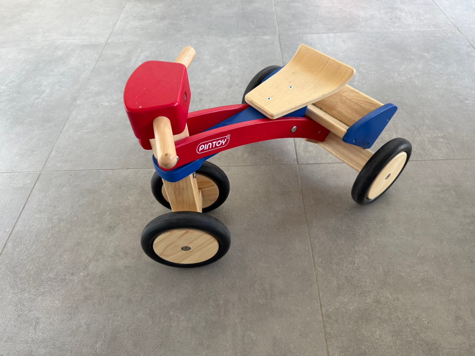 Houten loopfiets, Enlèvement, Utilisé, Jouet à Rouler ou à Bascule