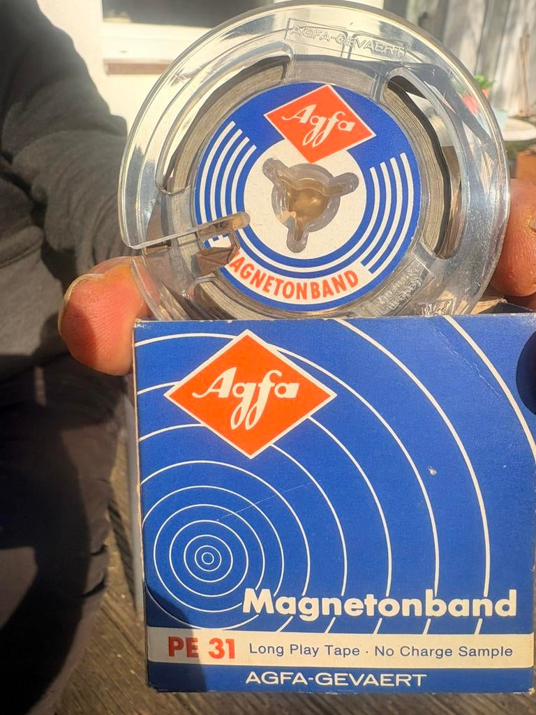 Bande magnétique Agfa, Enlèvement ou Envoi, Pièce