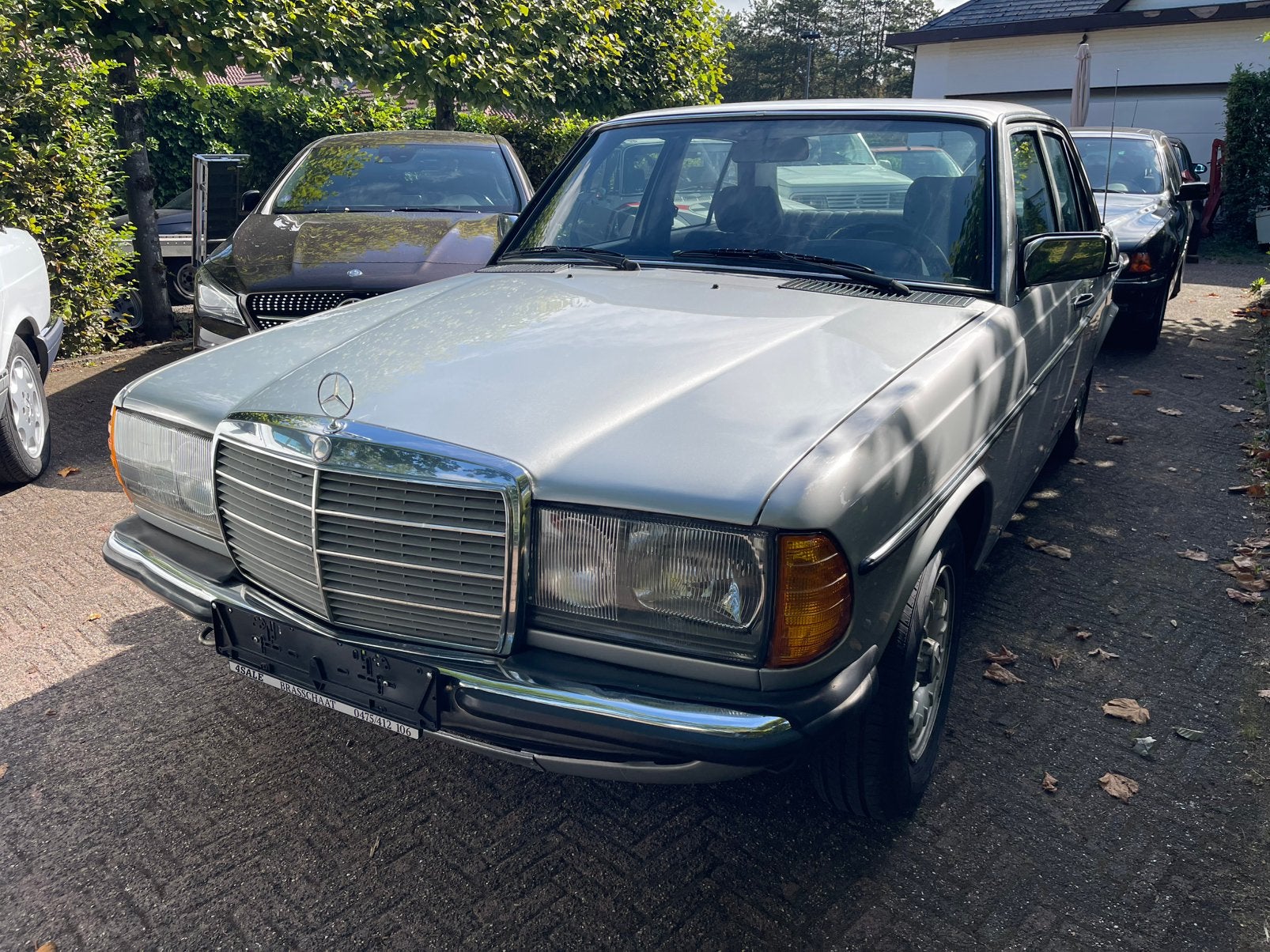 230 E 4drs/Open dak/AUTOMAAT!!!!!!, Auto's, 4 deurs, Zwart, 4 cilinders, 2300 cc
