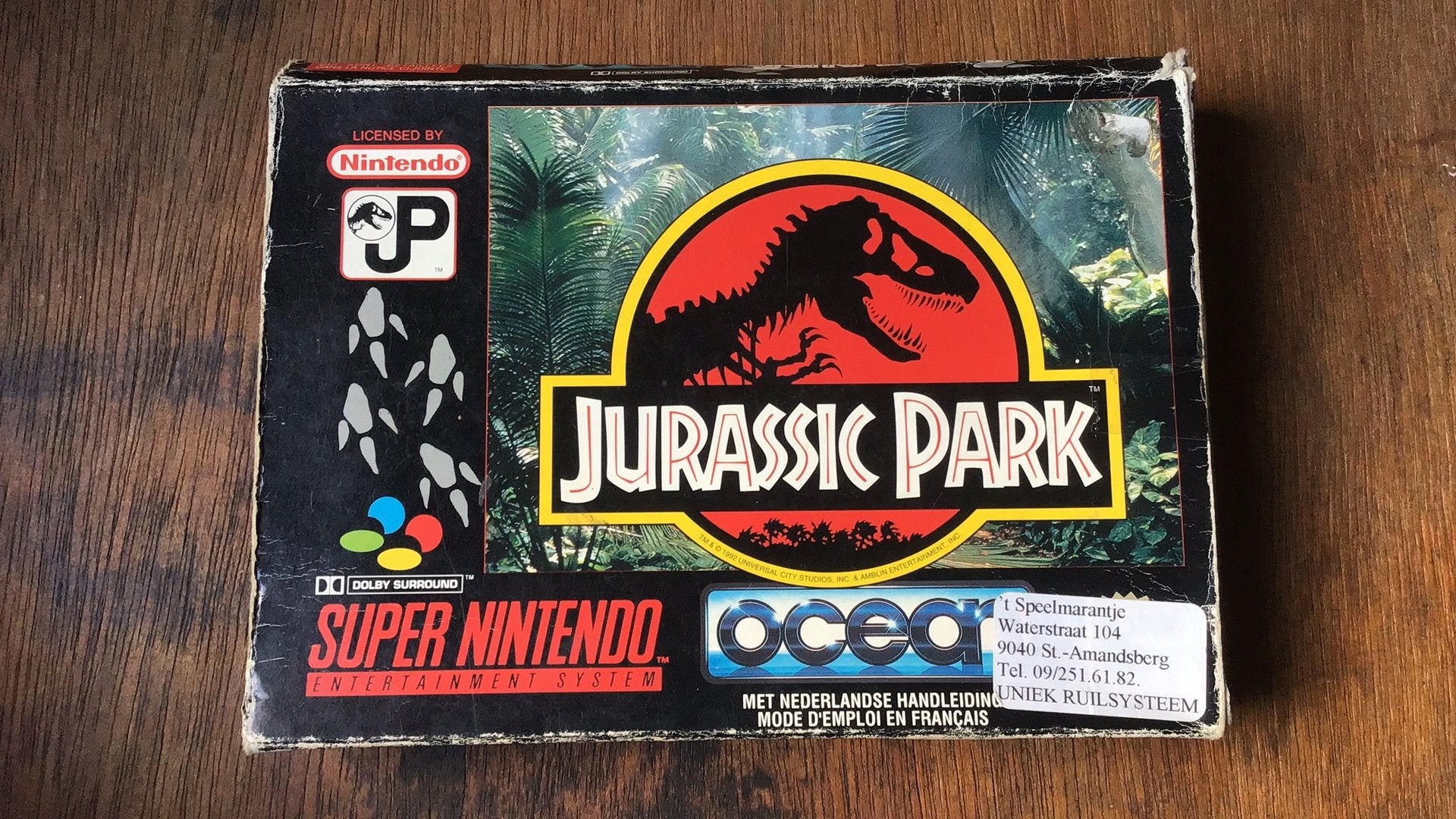 Snes jurassic park, Enlèvement ou Envoi, Utilisé