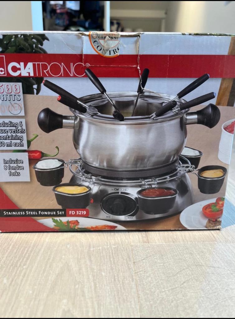 Fondue set nieuw, Elektronische apparatuur, Fonduesets, Ophalen, Nieuw, Fondueset