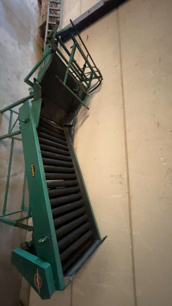 Vruchtensorteermachine, Ophalen