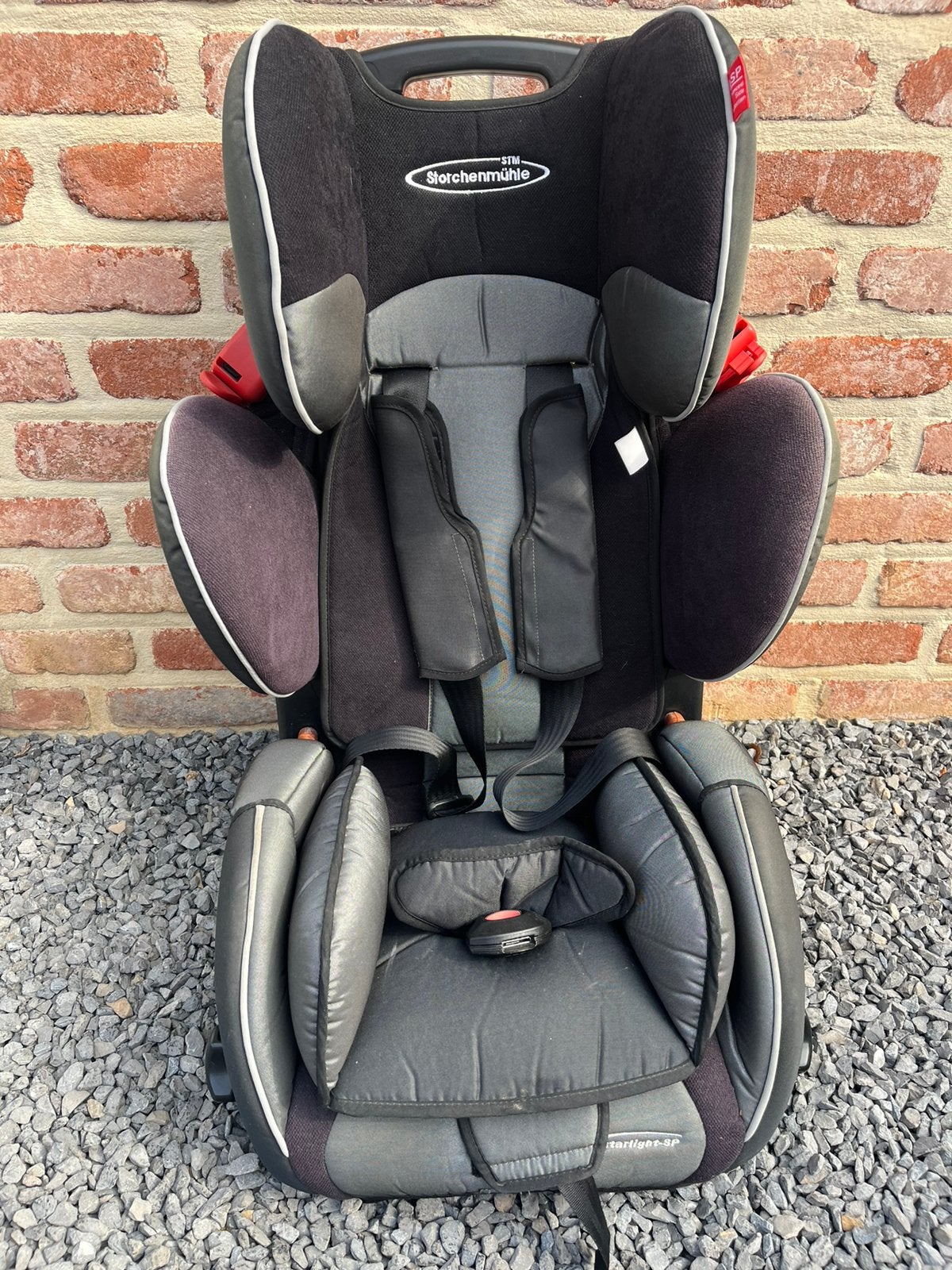 Siège auto 3 en 1 Storchenmühle Starlight SP, Enfants & Bébés, Enlèvement, Comme neuf, 9 à 36 kg, Ceinture de sécurité
