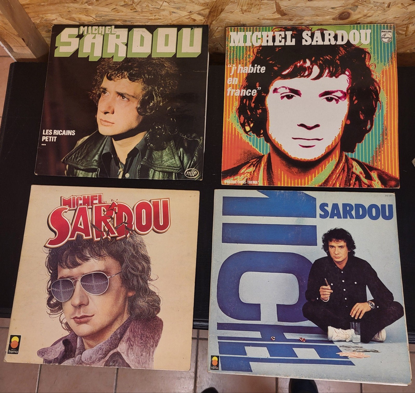 33 torens Michel Sardou, Cd's en Dvd's, Vinyl | Verzamelalbums, Ophalen