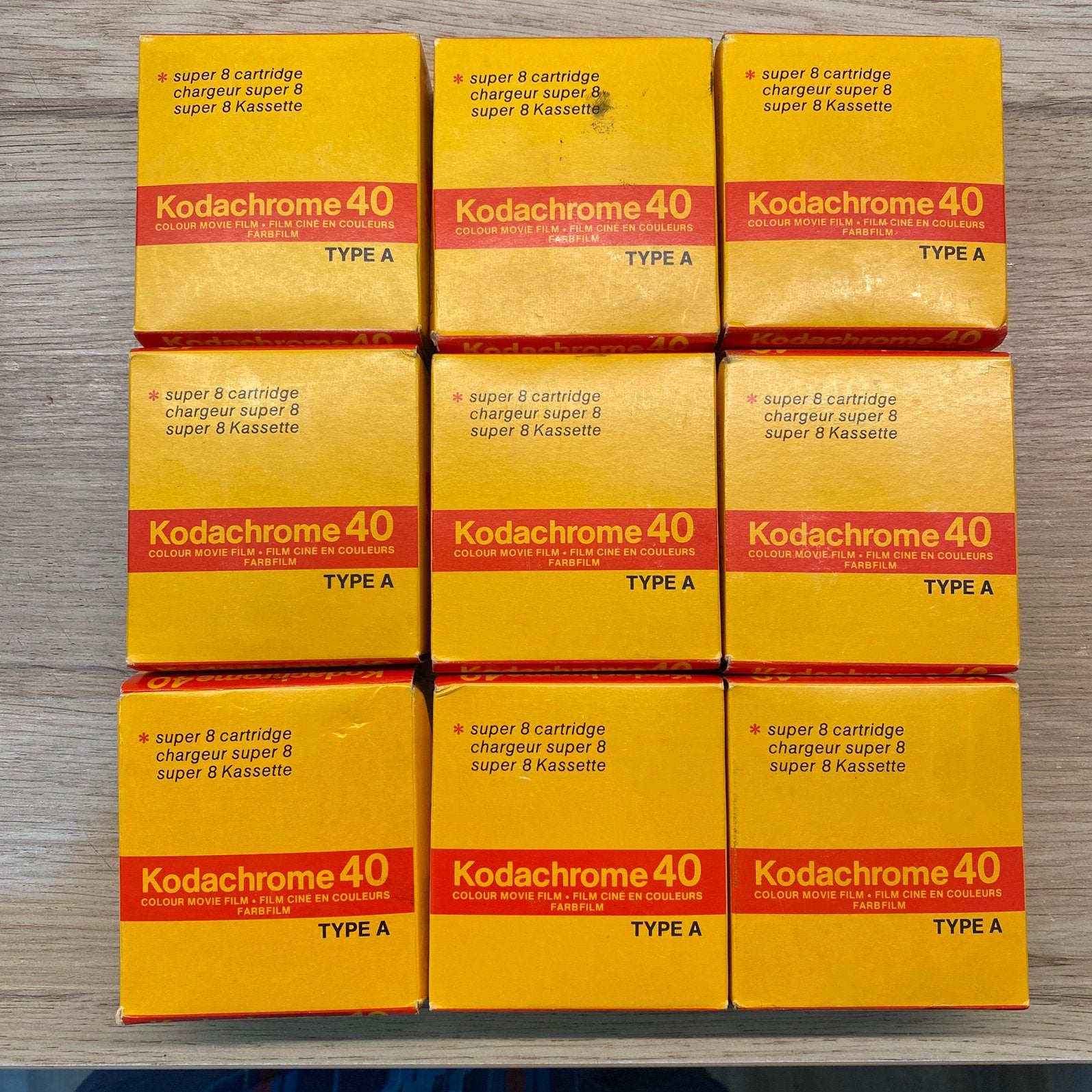 Kodachrome 40, Super 8-cartridges, verzegeld, verlopen, Ophalen of Verzenden