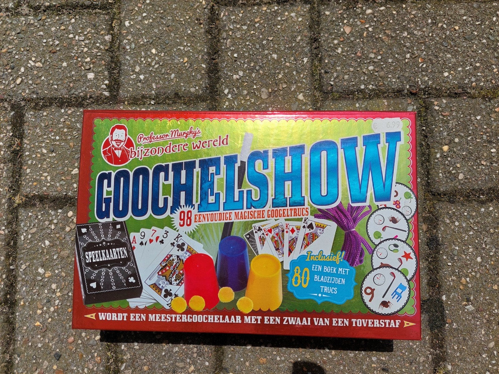 Goocheldoos, Hobby en Vrije tijd, Gezelschapsspellen | Overige, Ophalen of Verzenden