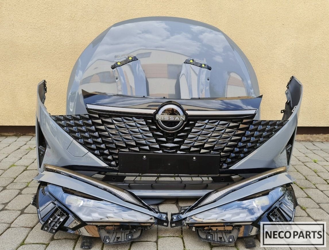 NISSAN QASHQAI J12 FACELIFT VOORKOP KBY BUMPER LED, Arrière, -, Haillon arrière, Utilisé