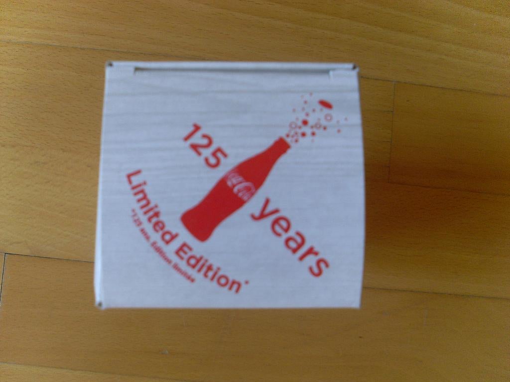 Coca cola fles 125 years NIEUW, Ophalen of Verzenden, Nieuw, Verpakking