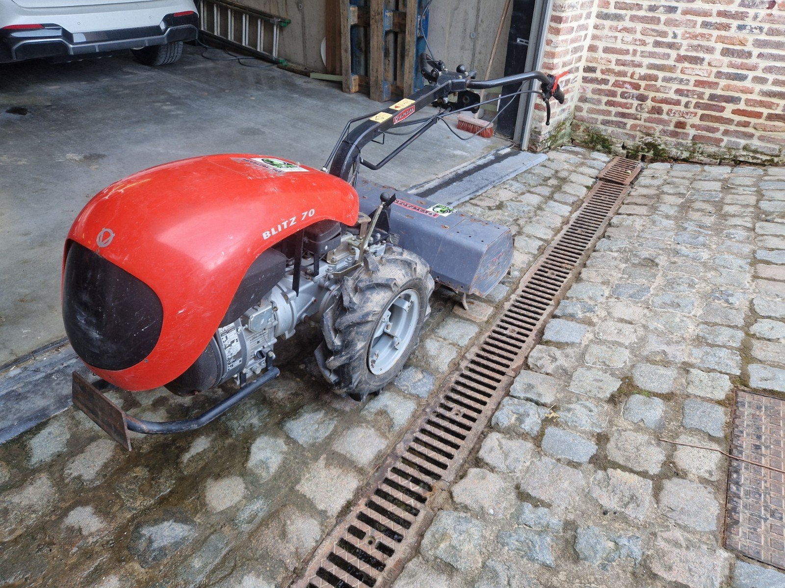 Motoculteur., Enlèvement