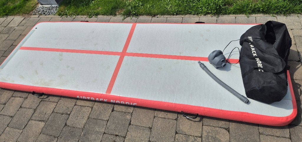 Airtrack nordic 3m, Ophalen, Gebruikt