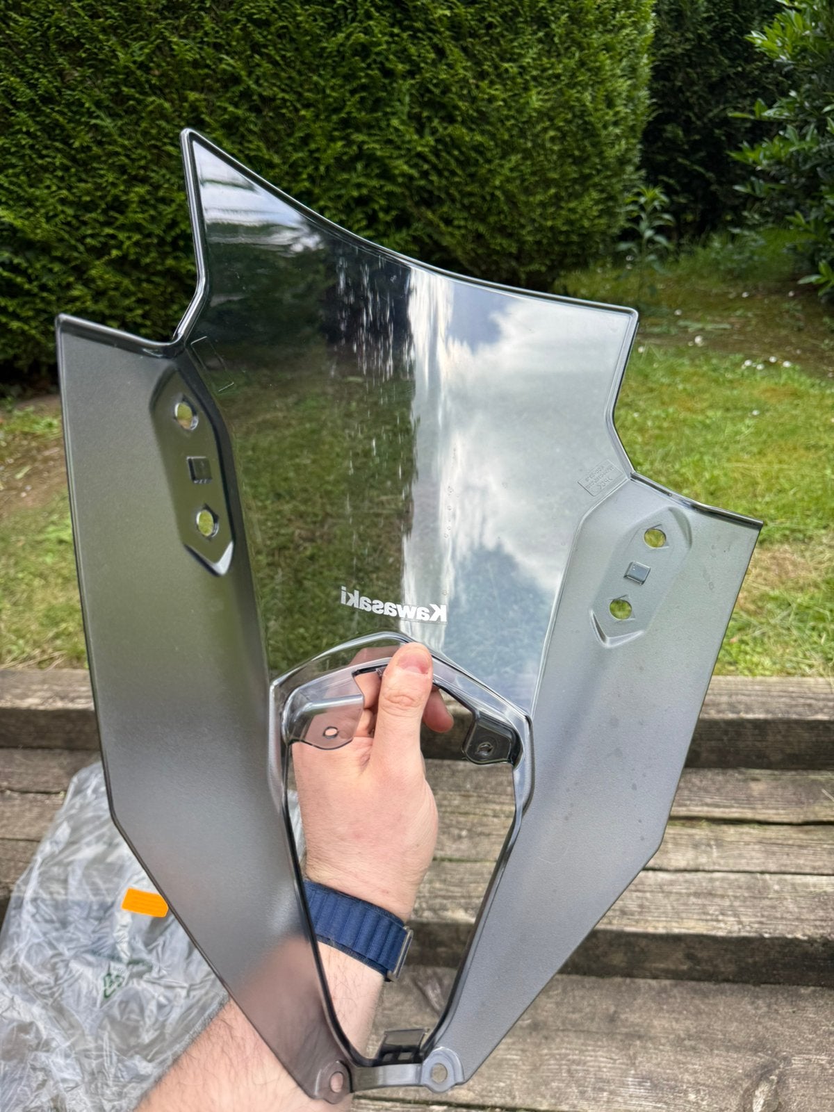 2 bulles : transparente & teintée de Ninja 650, Ophalen, Nieuw