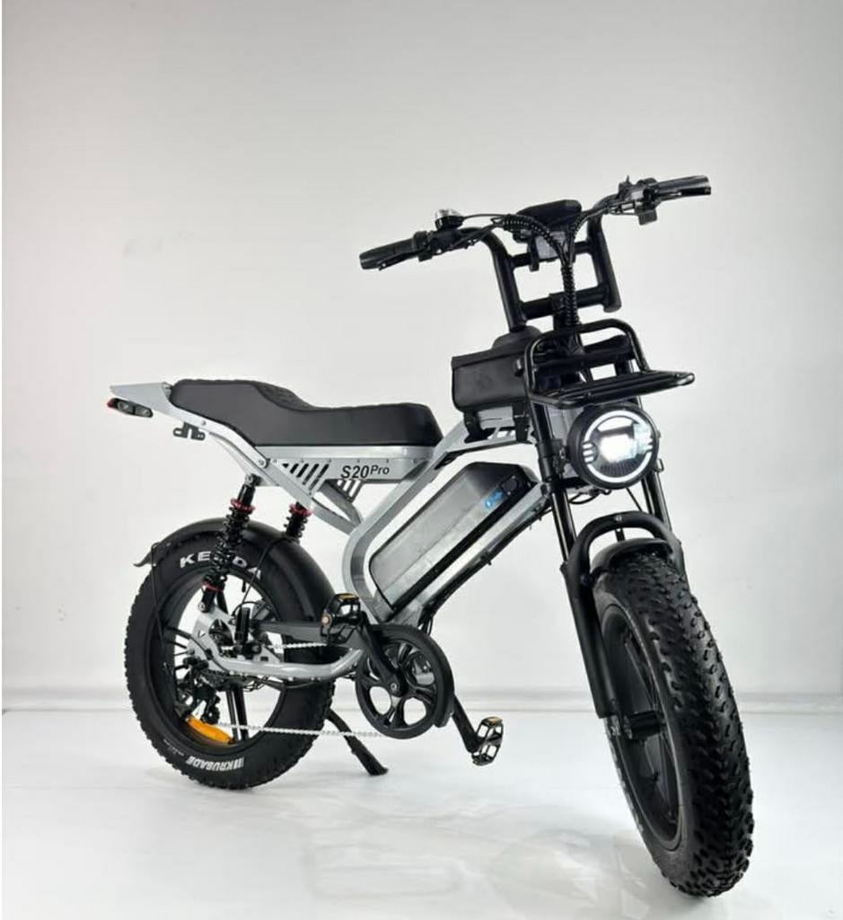 Fatbike S20 Pro 45/Km/h 2026 QmWheel -NARDO GREY- NFC CHIP, Fietsen en Brommers, Ophalen, Zo goed als nieuw