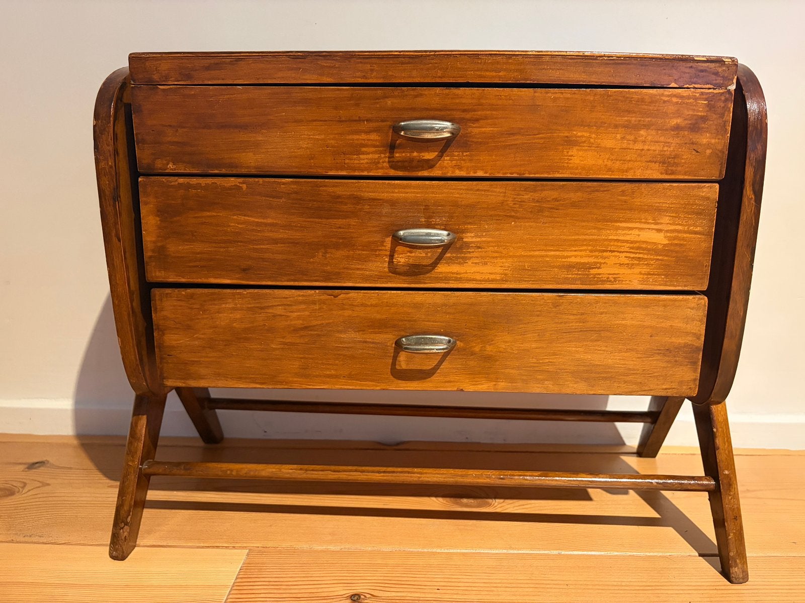 Uniek vintage kastje | Naaikastje mid century, Ophalen of Verzenden