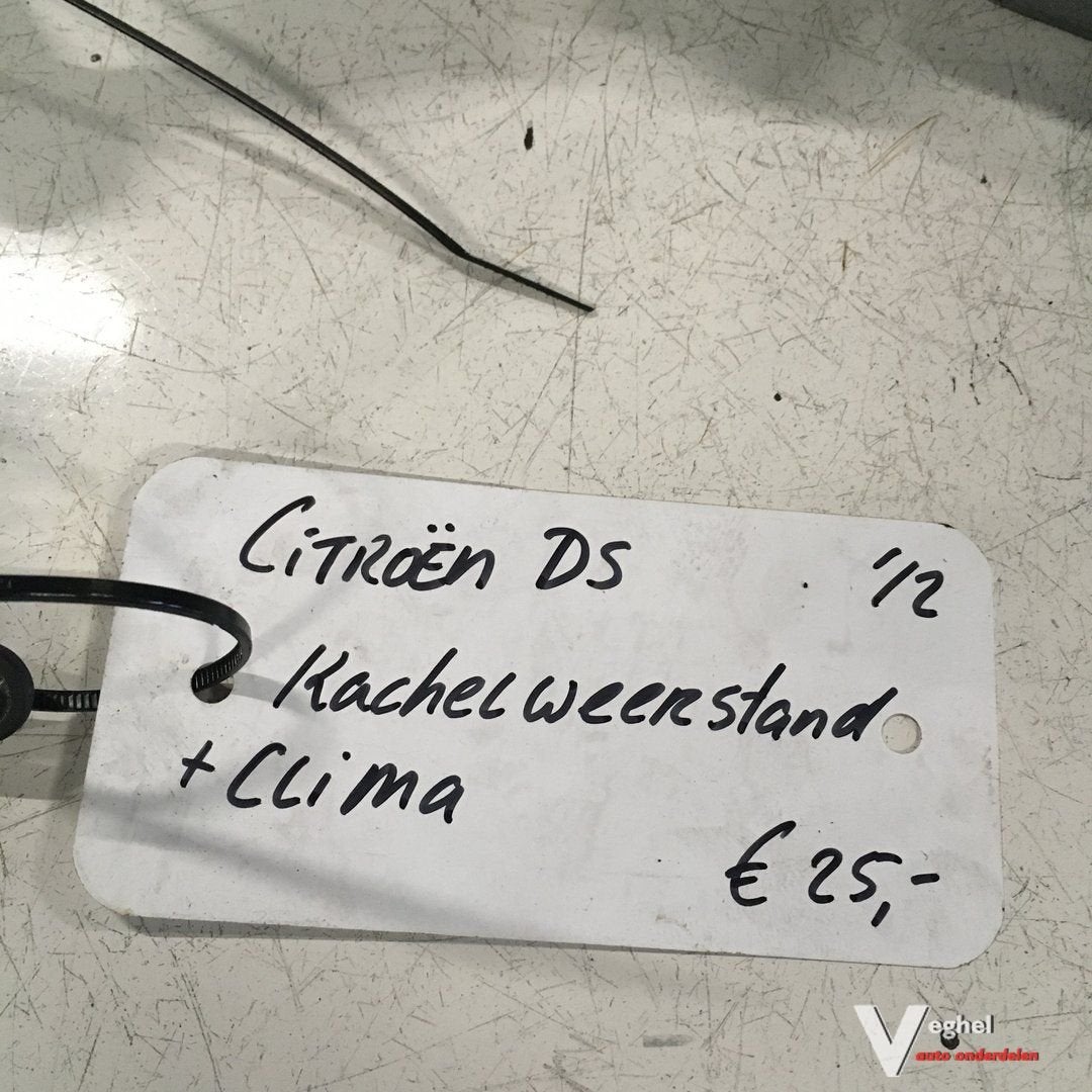Citroen  DS met clima 2012  Kachelweerstand, -, Utilisé, -, -