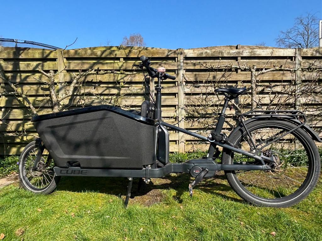 Elektrische bakfiets Cube Cargo Hybrid, Autres marques, Électrique, Comme neuf, Enlèvement