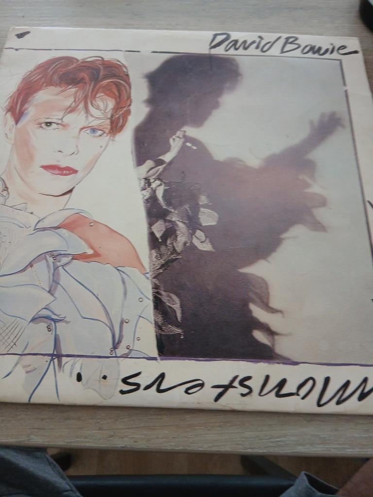 Lp David Bowie scary monsters 1980., Enlèvement ou Envoi, 1980 - 1989, Comme neuf