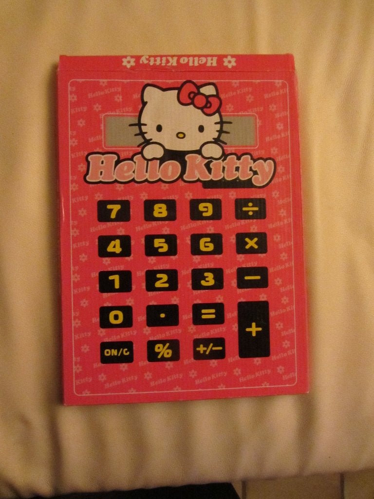 Hello Kitty calculatrice géante neuve, Diversen, Ophalen, Nieuw