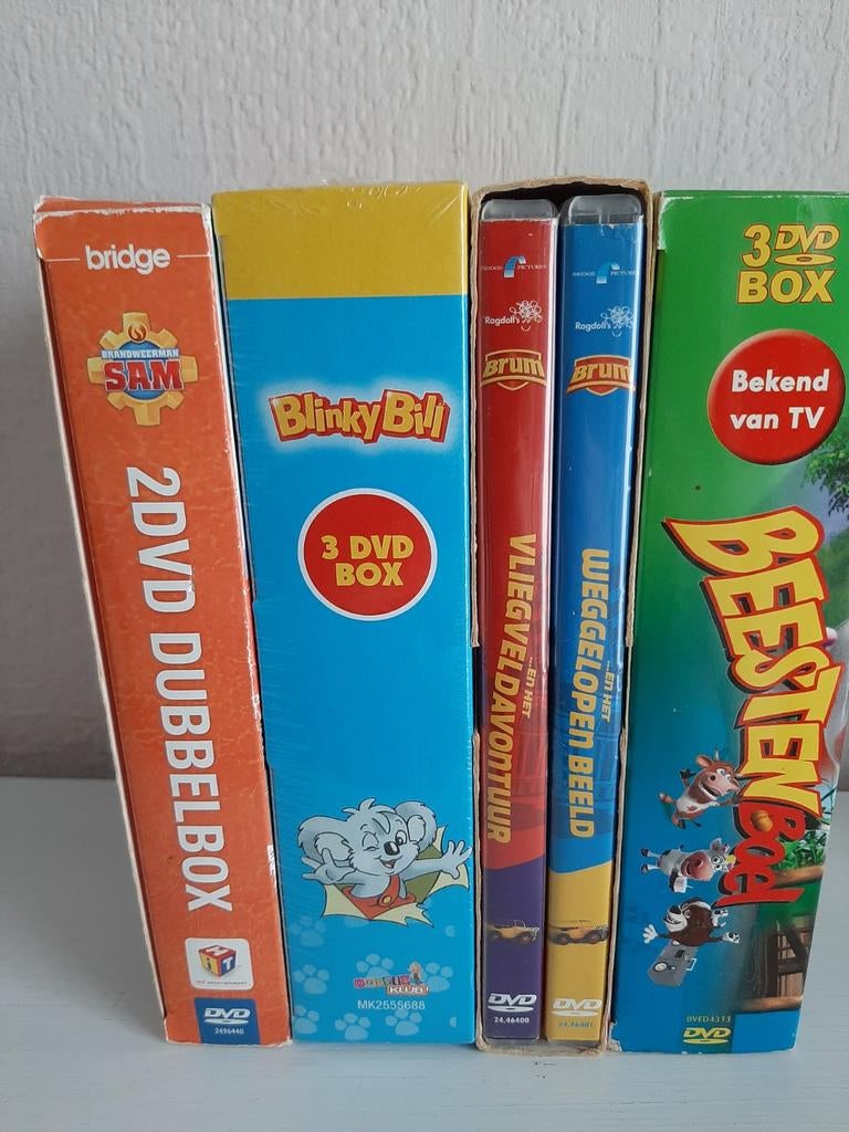 4 dvd boxen, Ophalen of Verzenden