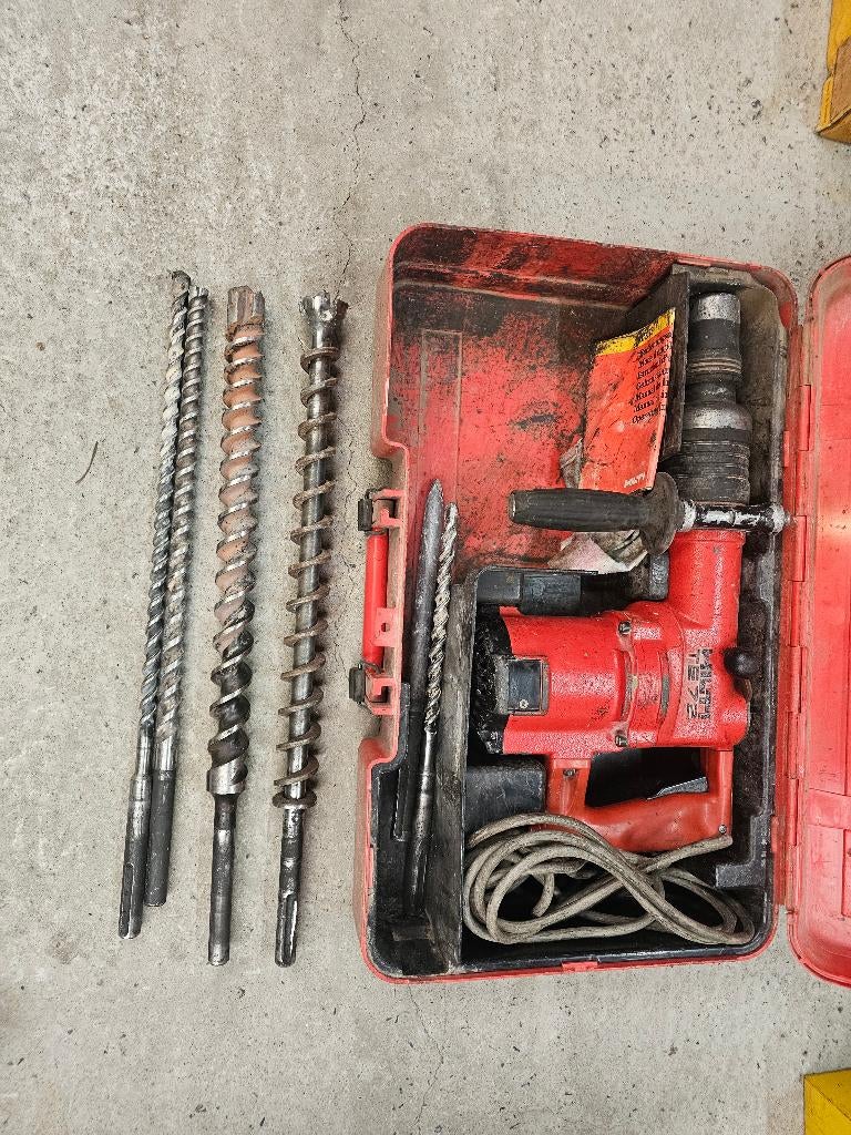 HILTI TE 72 hamer, Ophalen, Boor- en/of Breekhamer, Klopboormechanisme, Gebruikt