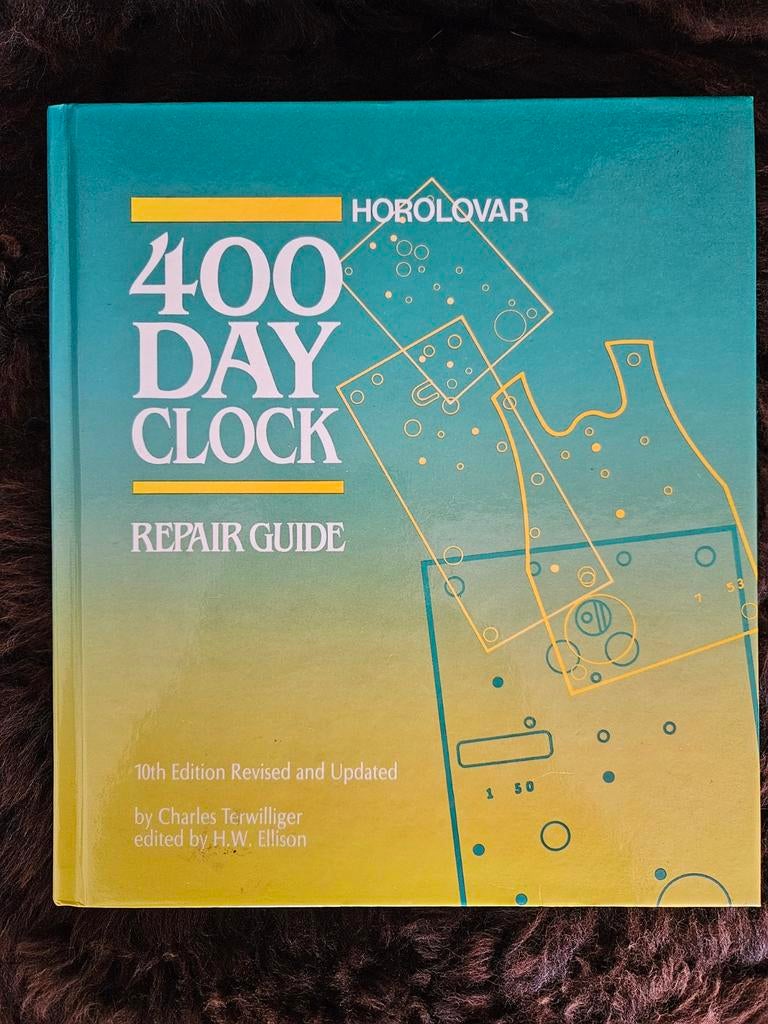 Horloge unique de 400 jours avec livre Clockmaker, Enlèvement ou Envoi