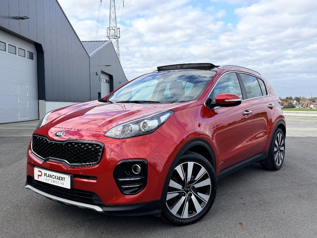 Kia Sportage 1.6 Benzine / Automaat * Pano/GPS/Camera/PDC*, Auto's, Automaat, Dealer onderhouden, 4 cilinders, Parkeerassistent