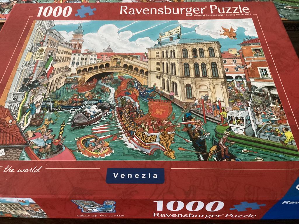 Legpuzzel Cities of the World Venezia, Ophalen, 500 t/m 1500 stukjes, Zo goed als nieuw, Legpuzzel