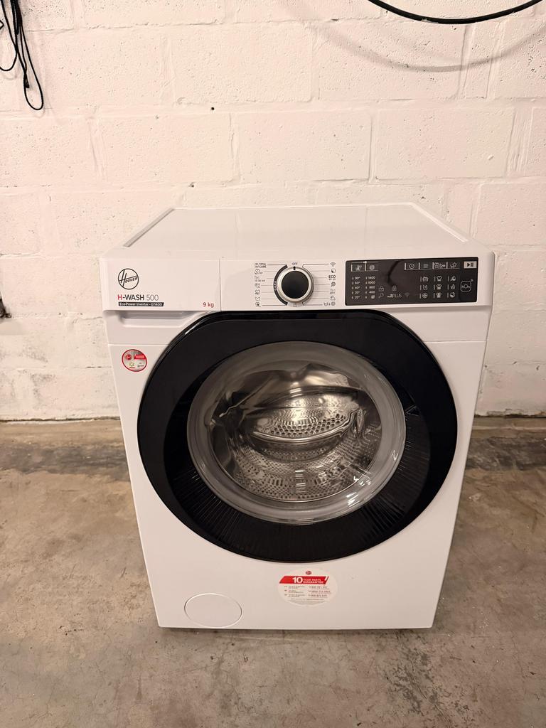 Machine à laver HOOVER 9kg en très bon état, Enlèvement, Comme neuf