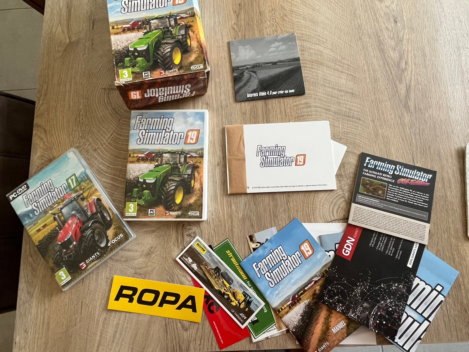 Farming Simulator 2019+2017 - édition collector, Enlèvement, Comme neuf