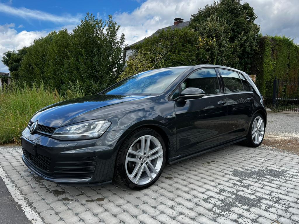 Vw Golf 7 GTD / 2014 / 142000 km / 2.0 TDi 184 Pk / Garantie, Voorwielaandrijving, 4 cilinders, Leder, 5 deurs