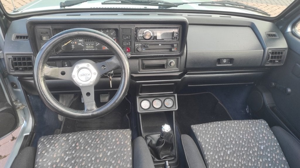 VW Golf 1 Cabriolet 1.8 injectie, 98pk, 1992, foto 12