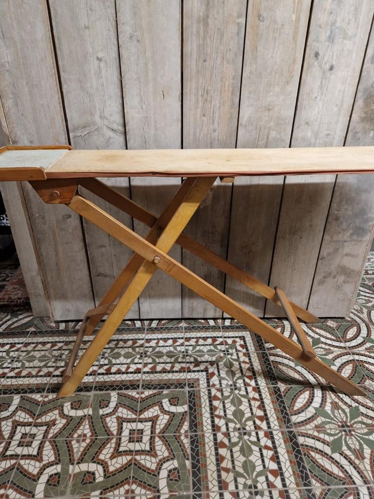 Vintage strijkplank, Antiek en Kunst, Ophalen