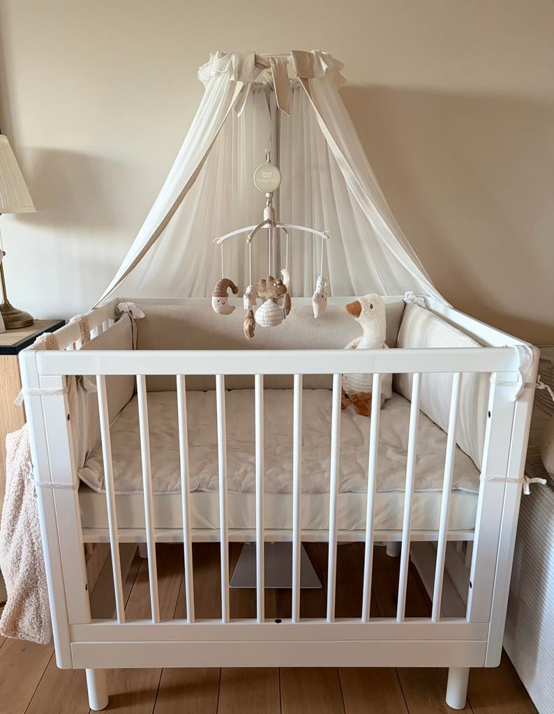 Babypark Jaxx Forrest + complete set Living Nature, Ophalen, Zo goed als nieuw, Rechthoekig, In hoogte verstelbaar