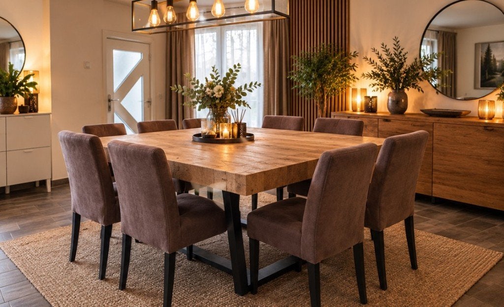 table à manger - TEK, Maison & Meubles, Teck, 150 à 200 cm, Cinq personnes ou plus, 150 à 200 cm