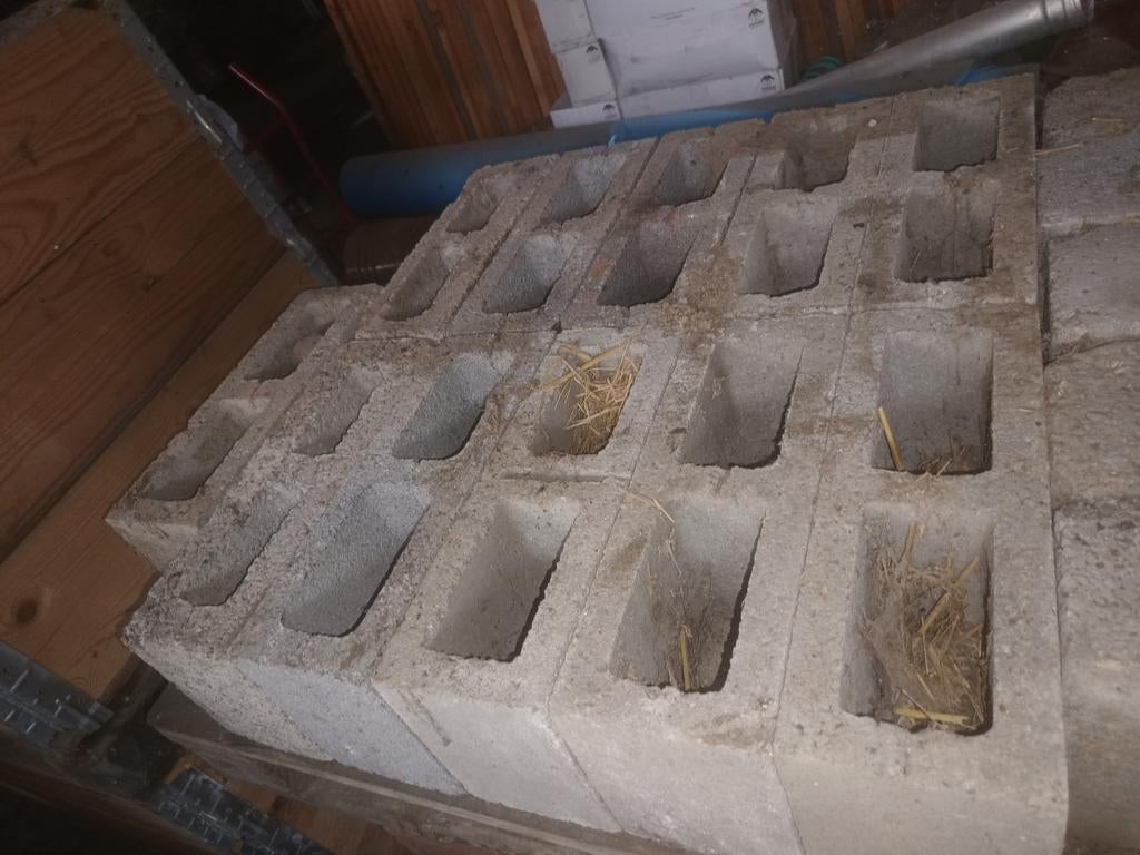 11 grote betonblokken, Doe-het-zelf en Bouw, Metselstenen, Ophalen