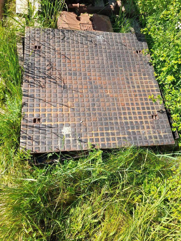 gietijzeren plaat, Doe-het-zelf en Bouw, Metalen, Ophalen, Zo goed als nieuw, IJzer