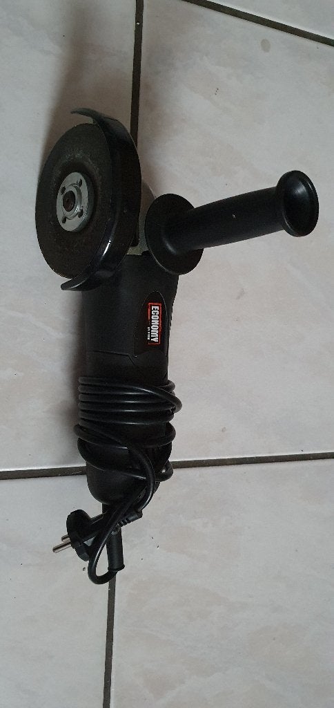 Haakse slijpmachine, Ophalen, Gebruikt