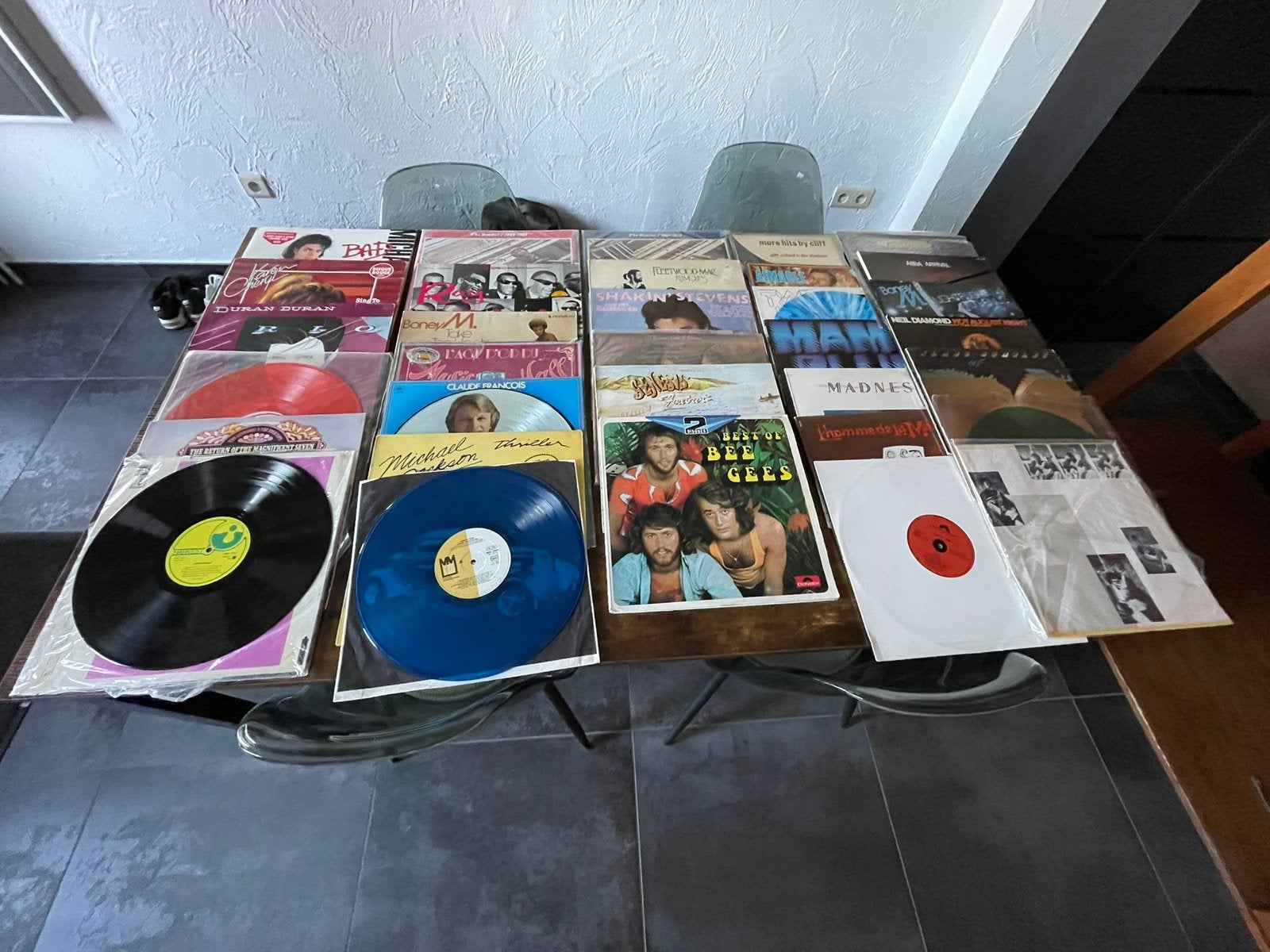Lot de disques 33 tours et 45 tours détails voir photos, Enlèvement ou Envoi, Comme neuf
