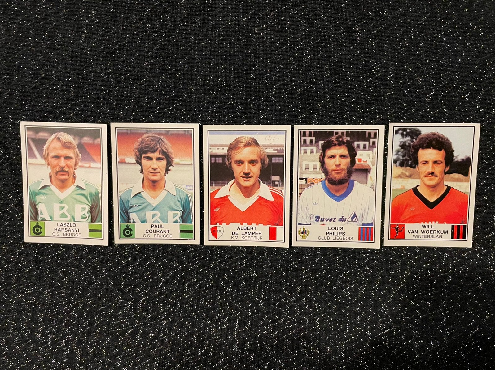 Vintage lot panini football 1982 stickers, Ophalen of Verzenden
