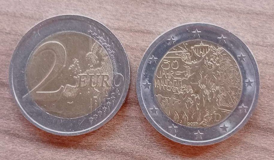 2 euro Duitsland 2019 (Berlijnse muur, Timbres & Monnaies, Enlèvement, Allemagne, 2 euros, Monnaie en vrac