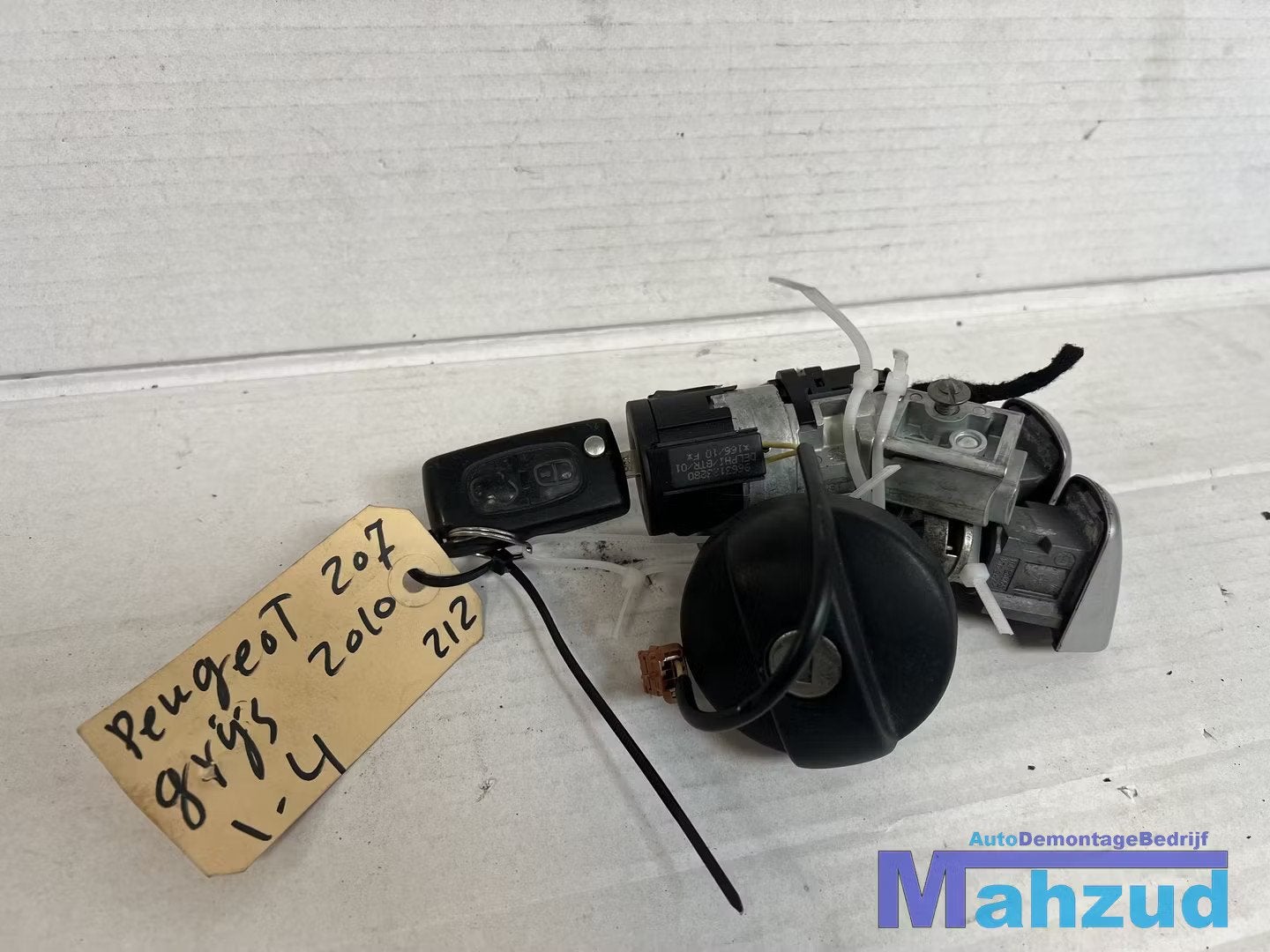 PEUGEOT 207 Contactslot set met sleutel 2006-2015, Auto-onderdelen, Taurusavenue 1
2132 LS  Hoofddorp, NL, Gebruikt, Contact.group@renault.com