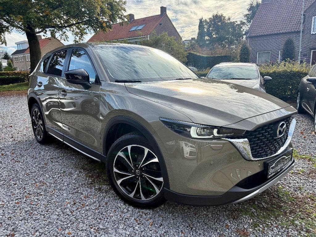 Mazda Cx5 2.0 e-SkyActiv-G M Hybrid 165 Newground-Nieuwstaat, Auto's, Voorwielaandrijving, 1800 kg, Leder en Stof, 146 g/km