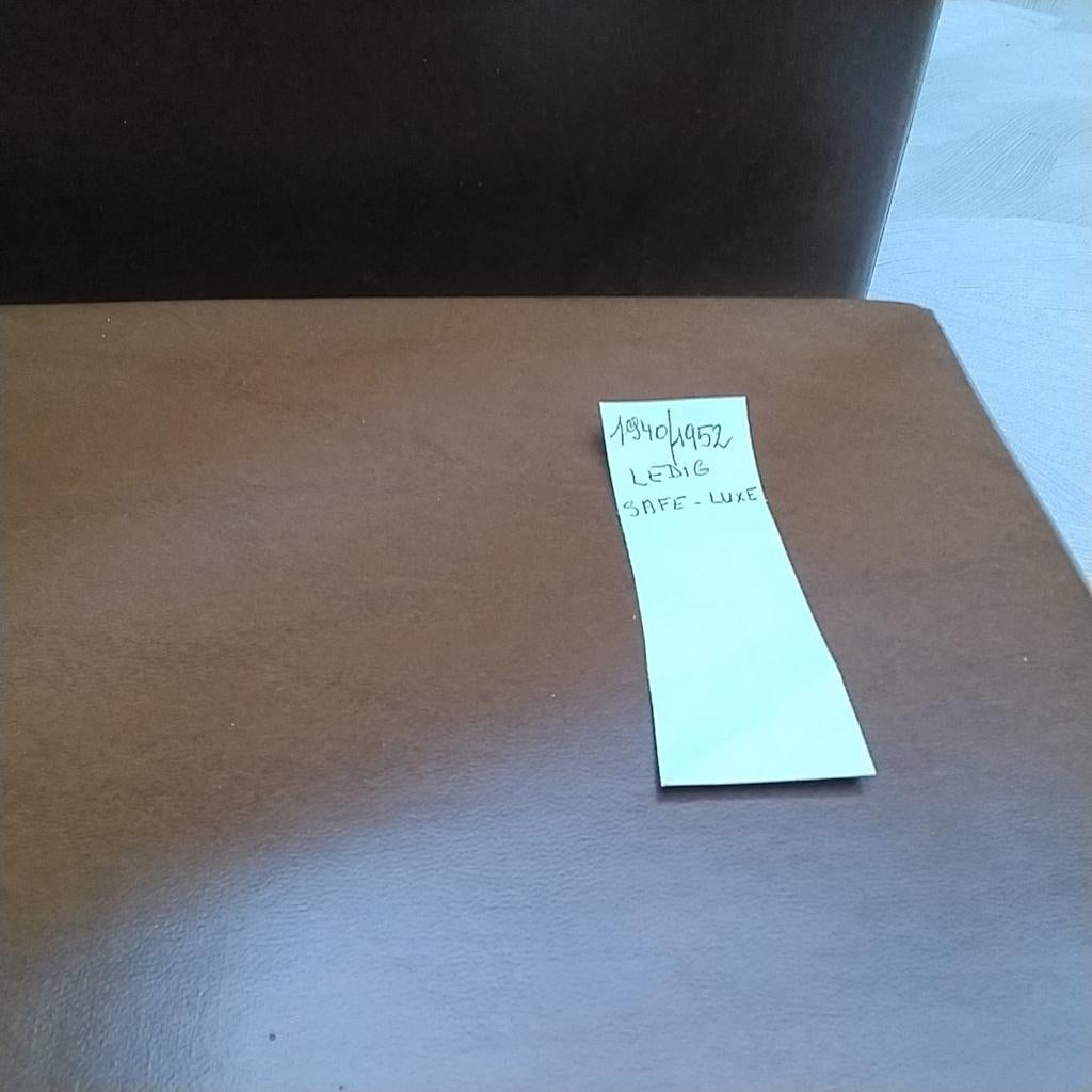 BELGIE Ledig SAFE LUXE 194O/52 Lederen uitvoering, Postzegels en Munten, Ophalen of Verzenden